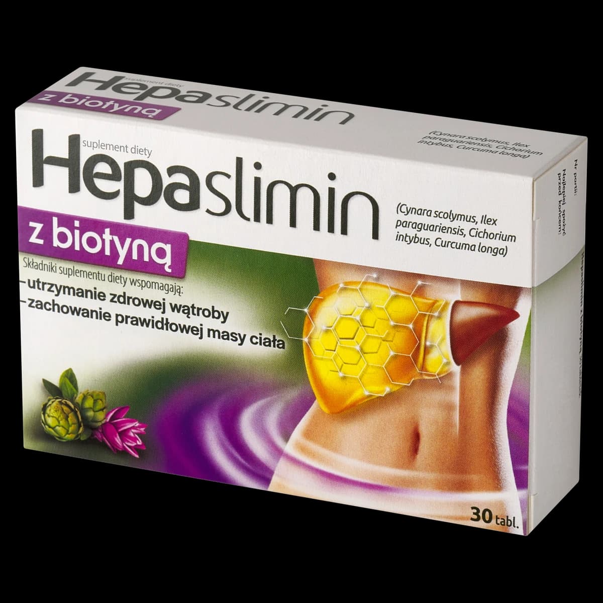 Hepaslimin z biotyną 30 tabletek