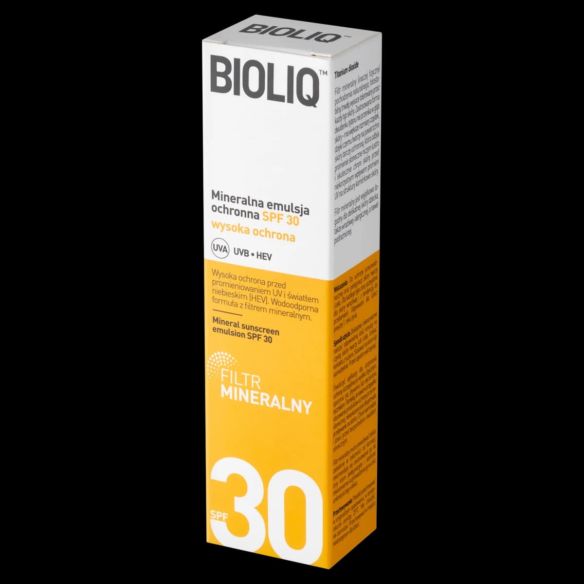 Bioliq mineralna emulsja ochronna SPF 30 30 ml