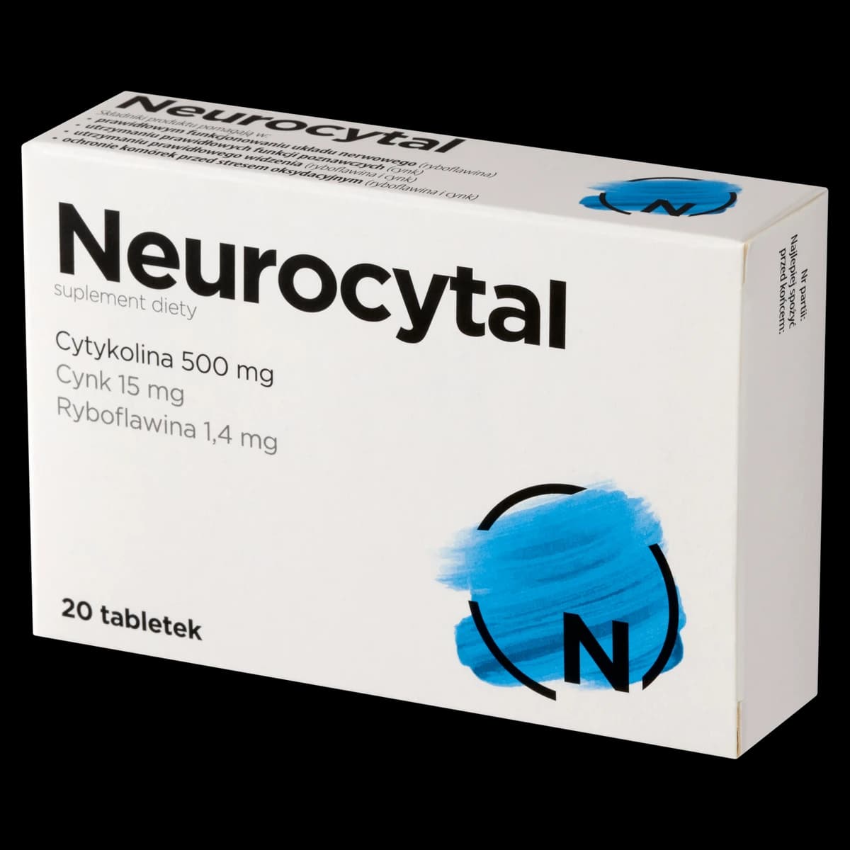 Neurocytal 20 tabletek