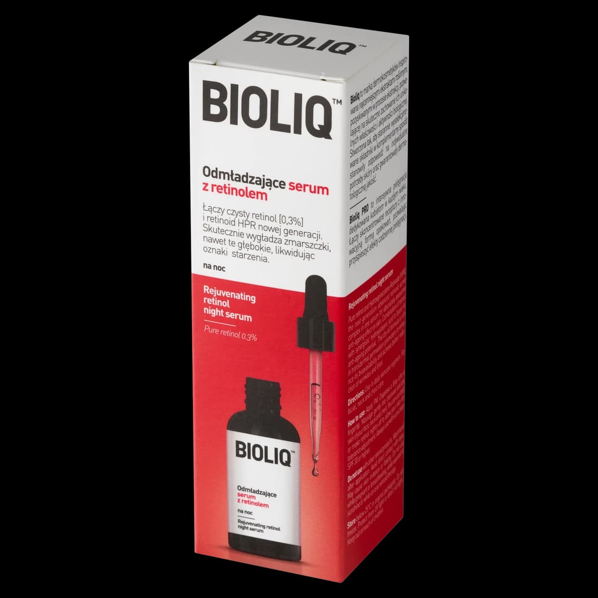 Bioliq odmładzające serum z retinolem na noc 20 ml