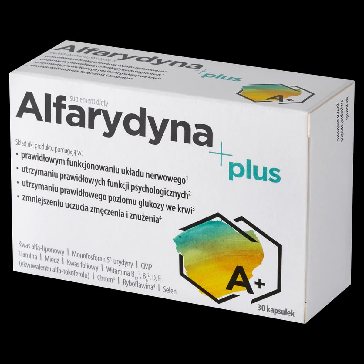 Alfarydyna Plus 30 kapsułek