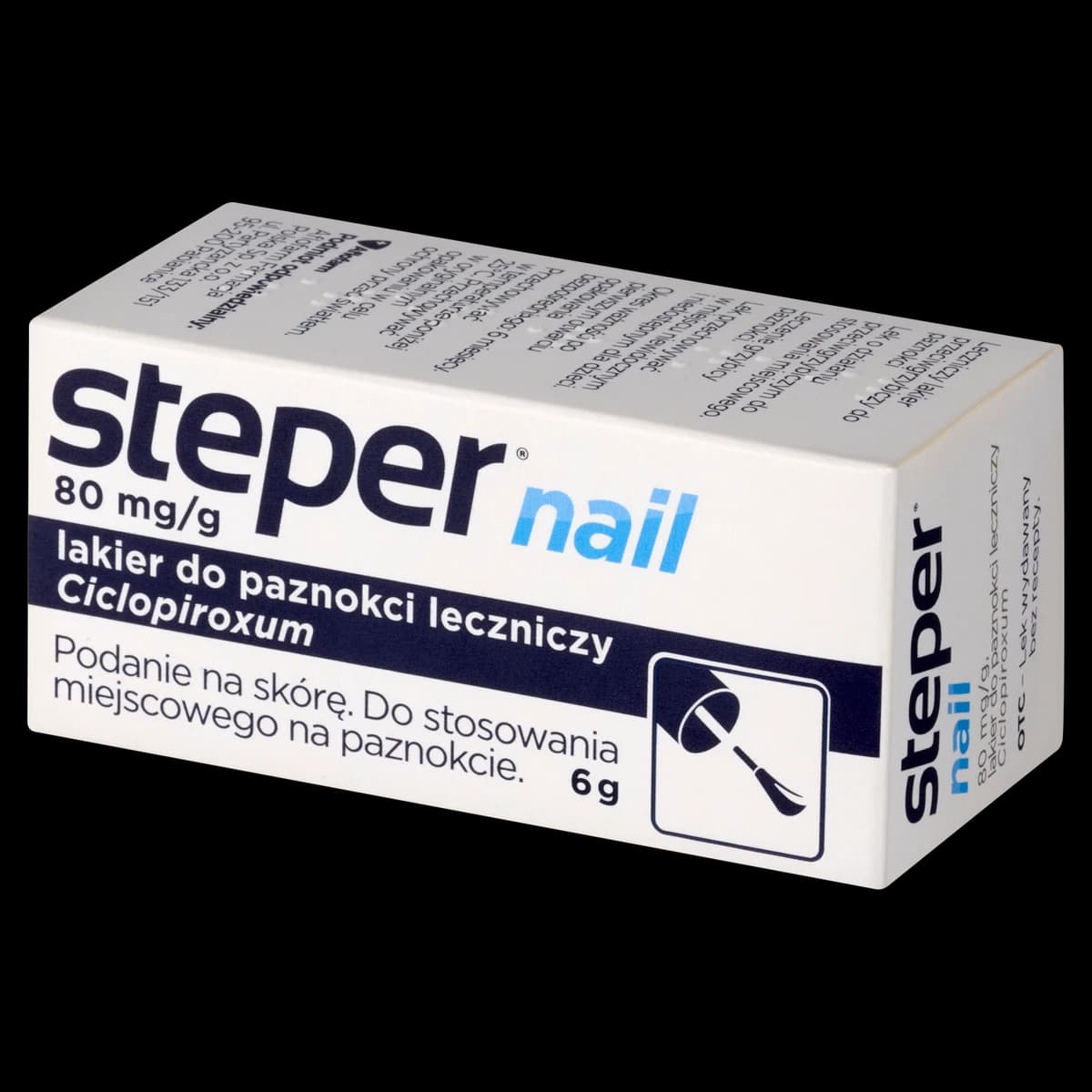 Steper Nail 80 mg/g leczniczy lakier do paznokci 6 g