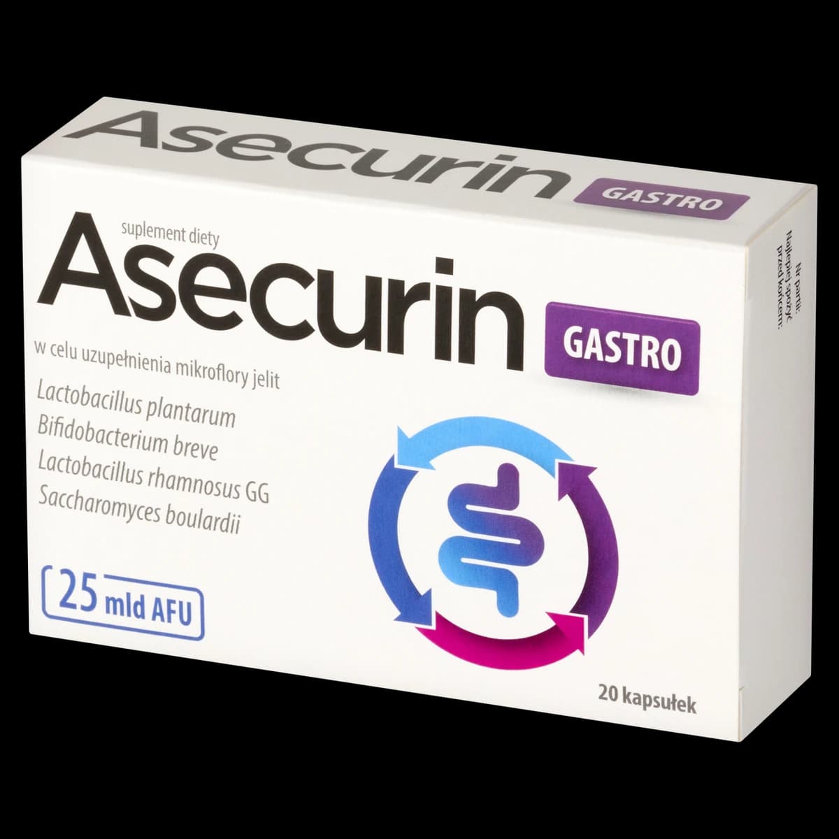 Asecurin Gastro 20 kapsułek