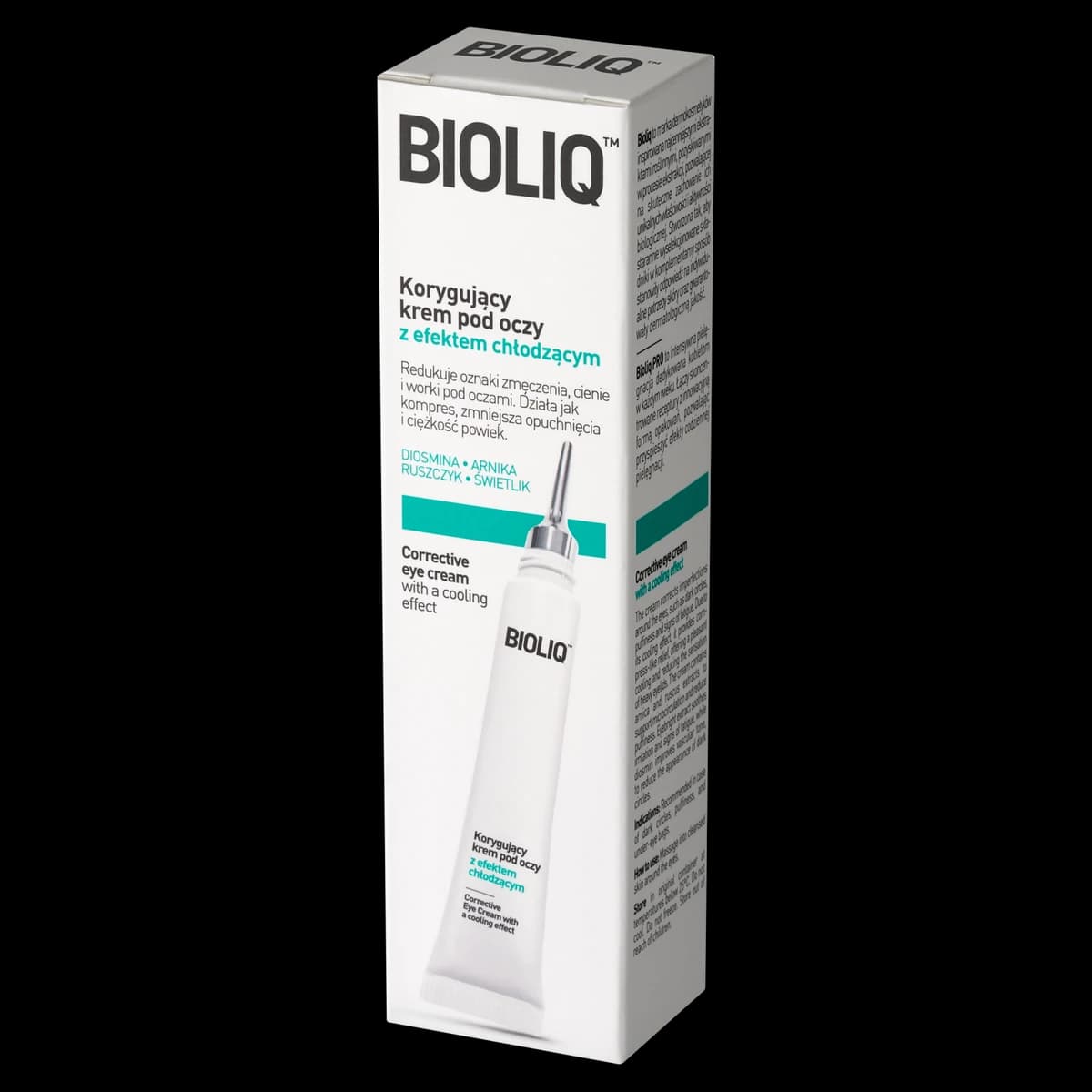 Bioliq korygujący krem pod oczy z efektem chłodzącym 10 ml