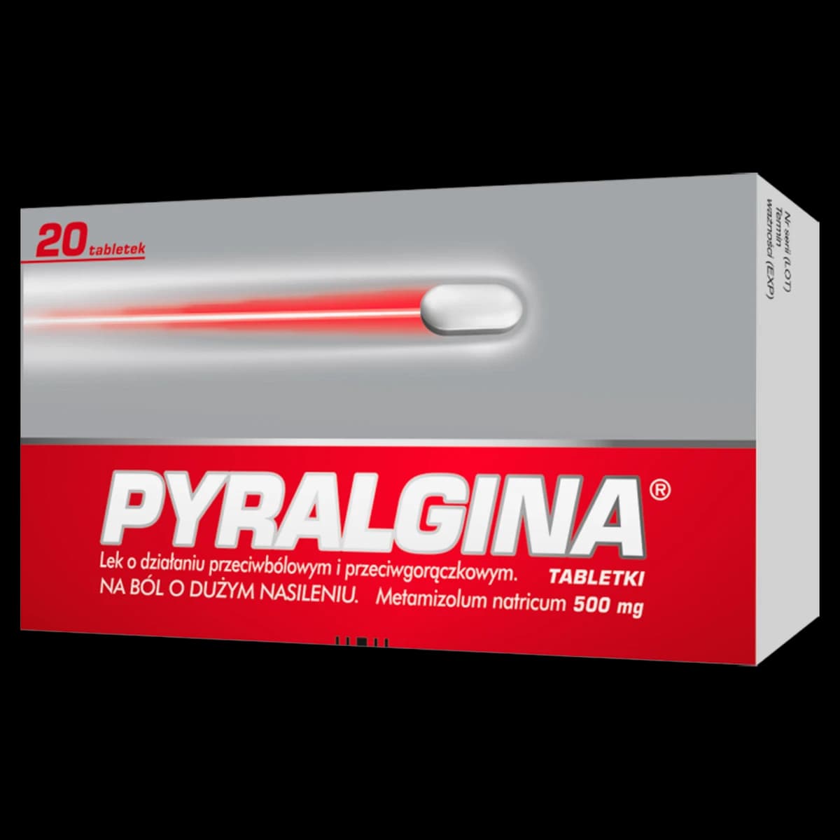 Pyralgina 500 mg 20 tabletek
