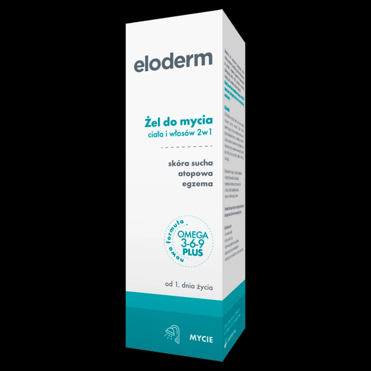 Eloderm Żel do mycia ciała i włosów 2w1 od 1. dnia życia 200 ml