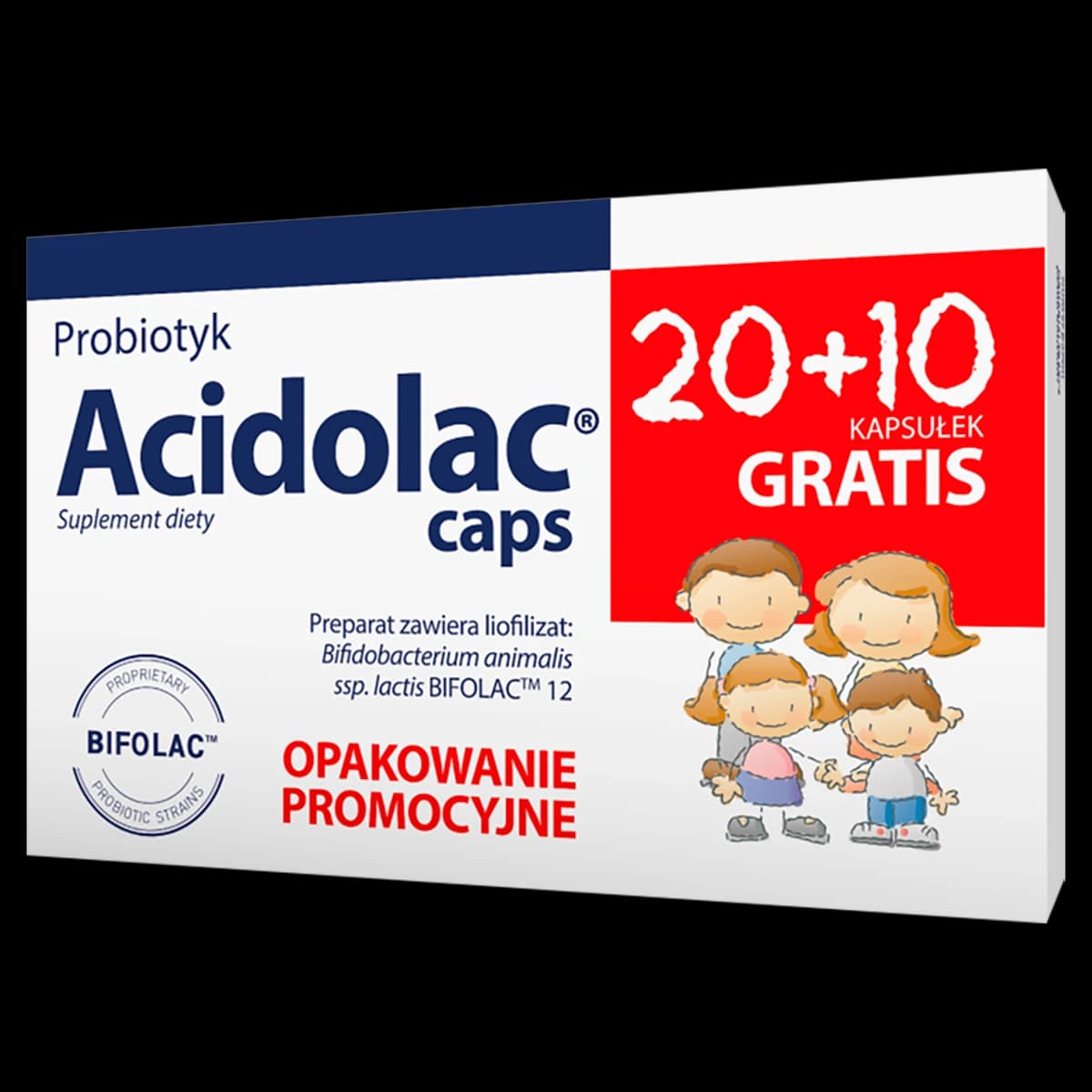 Acidolac Caps 20 + 10 kapsułek gratis