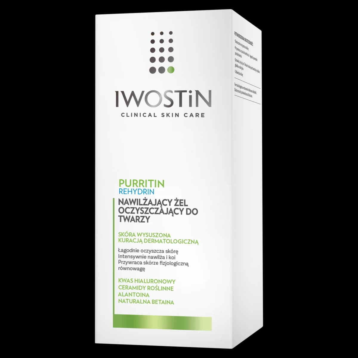 Iwostin Purritin Rehydrin nawilżający żel oczyszczający do twarzy 150 ml