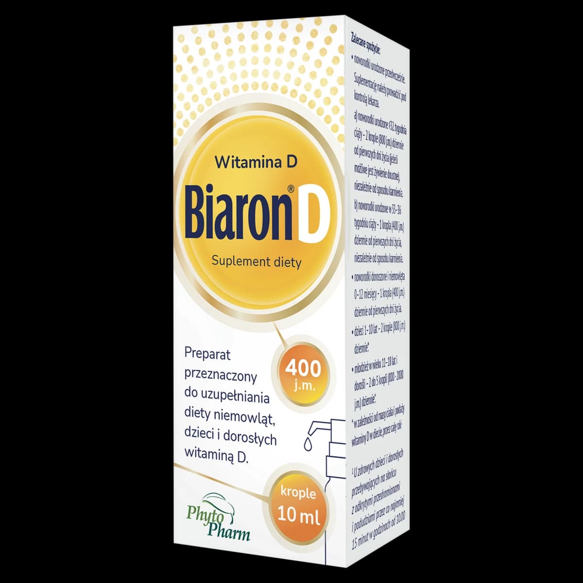 Biaron D 400 j.m. krople 10 ml