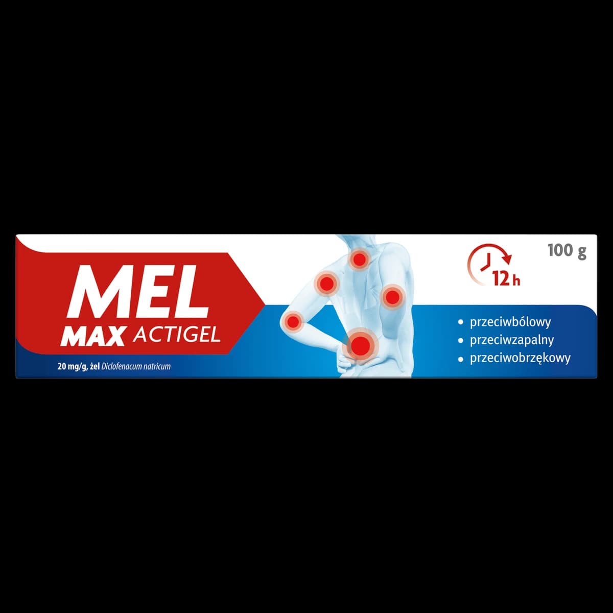 Mel Max Actigel 20 mg/g żel 100 g