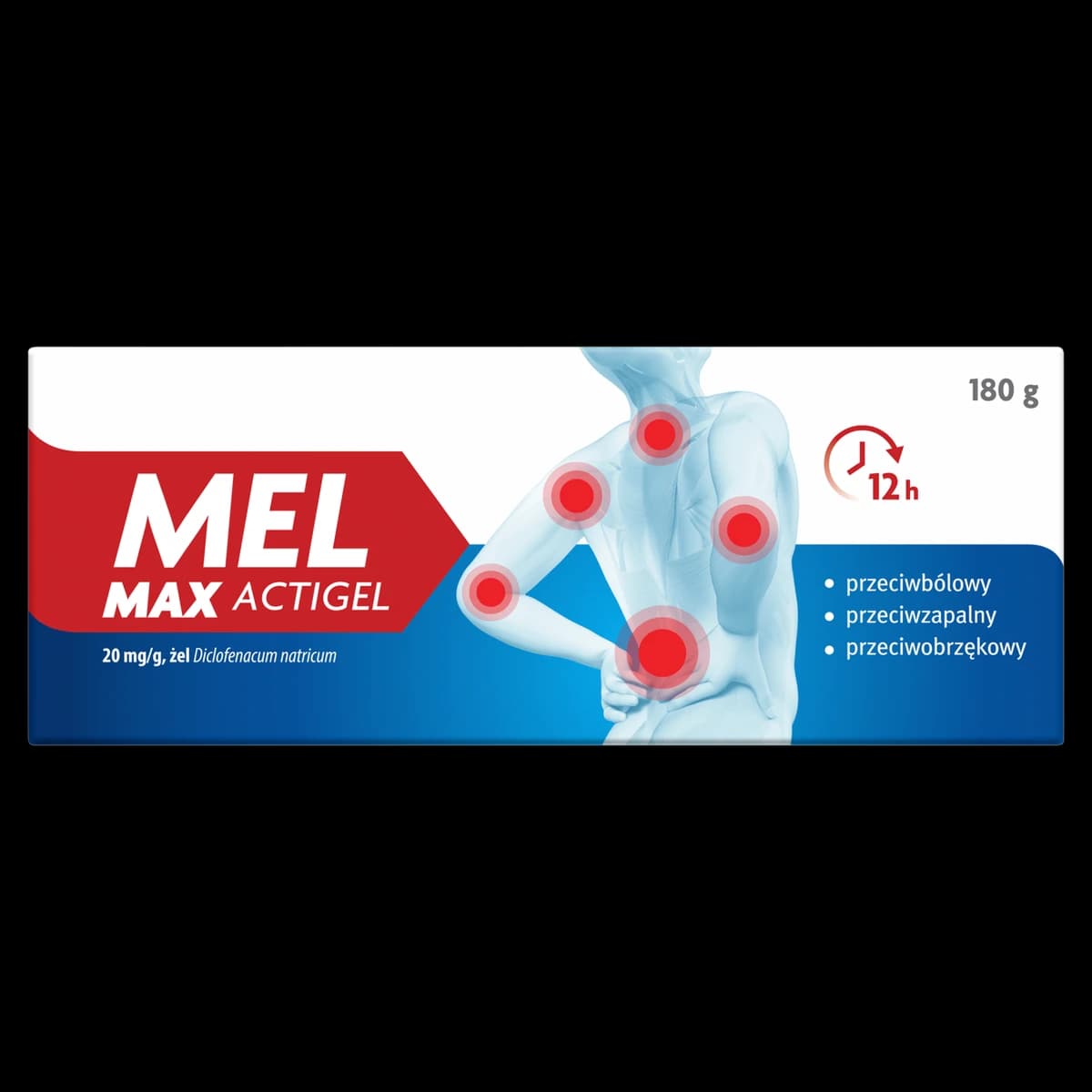Mel Max Actigel 20 mg/g żel 180 g