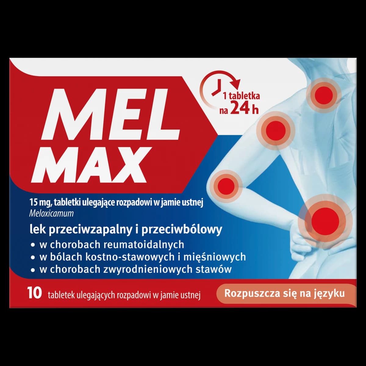 Mel Max 15 mg 10 tabletek