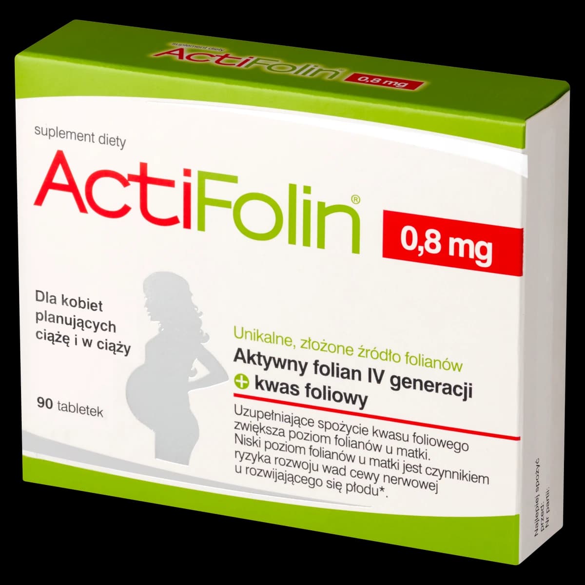 ActiFolin 0,8 mg 90 tabletek