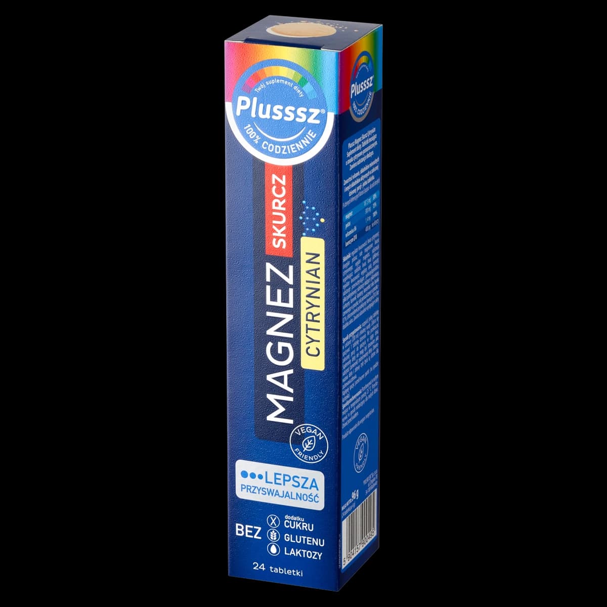 Plusssz Magnez skurcz cytrynian 24 tabl.