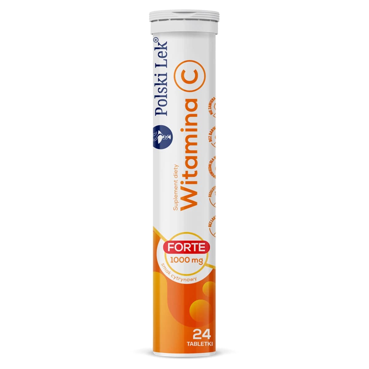 Witamina C forte 1000 mg smak cytrynowy 24 tabl.