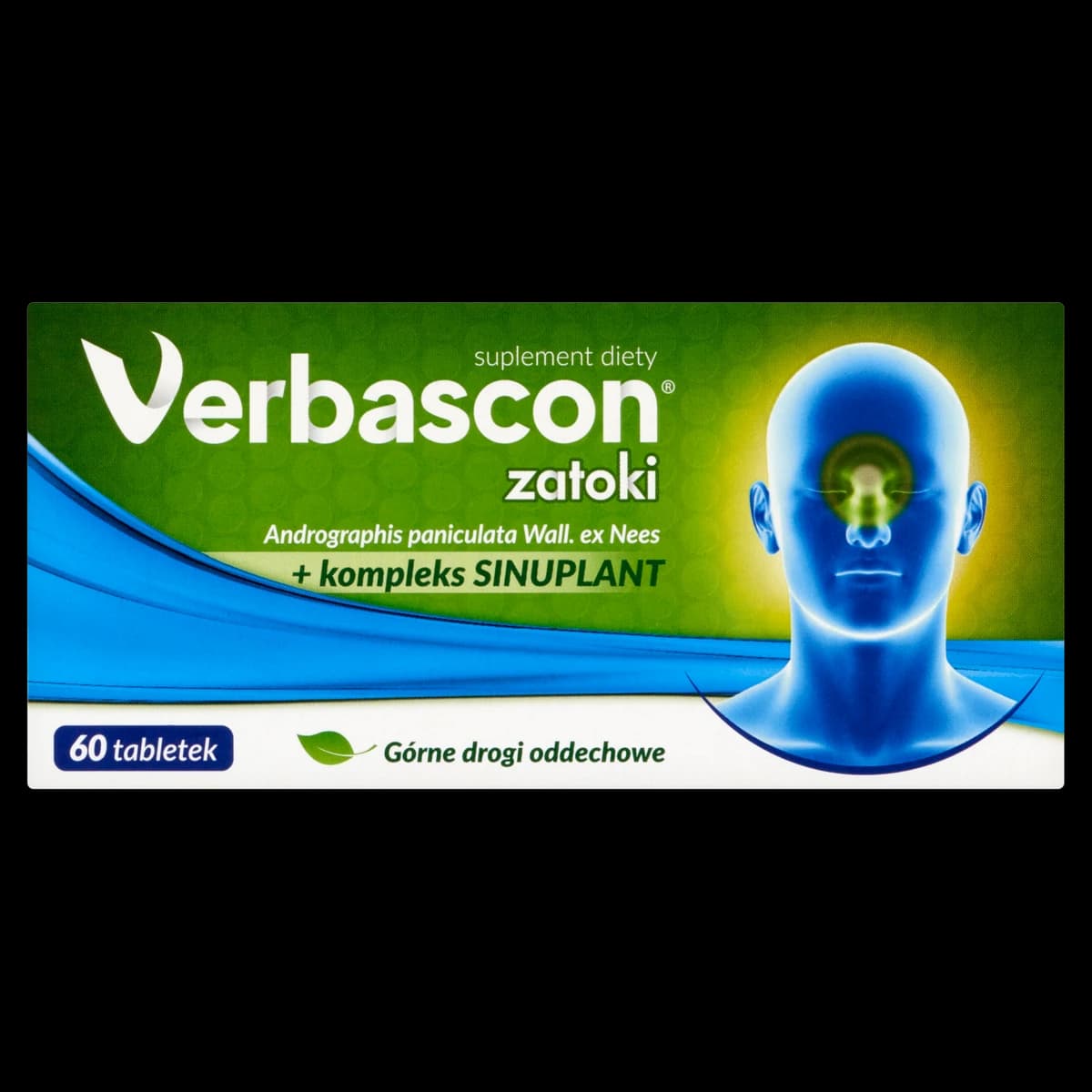 Verbascon zatoki 60 tabletek