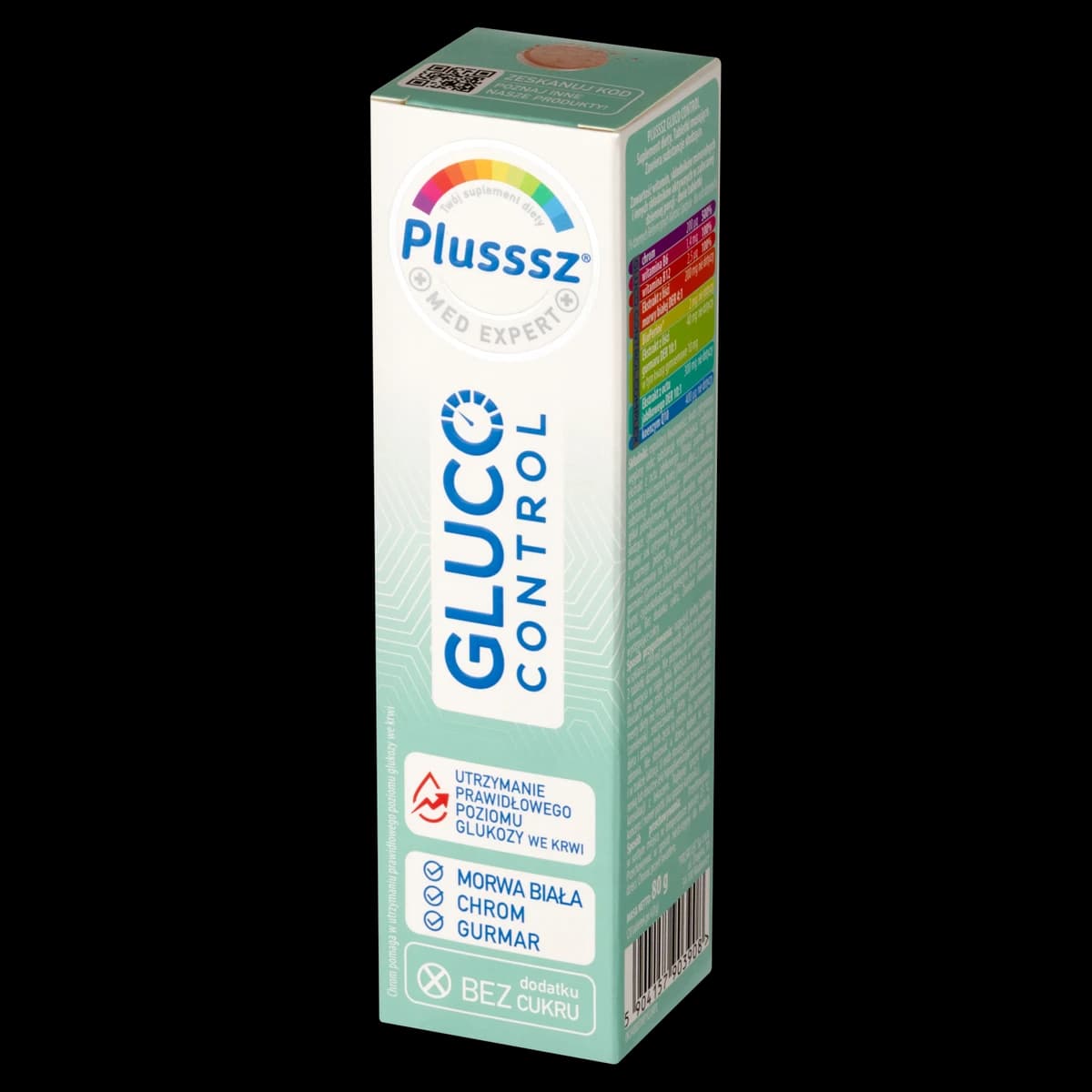Plusssz Gluco Control Tabletki musujące smak bergamotka & trawa cytrynowa 20 tabl.