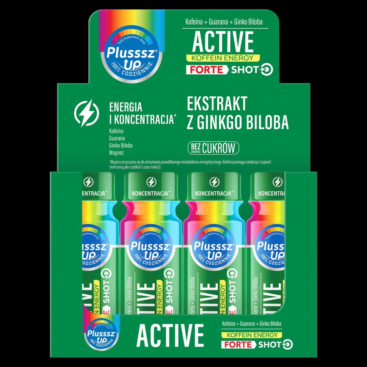 Plusssz Up Active Forte Shot 12 but. po 50 ml