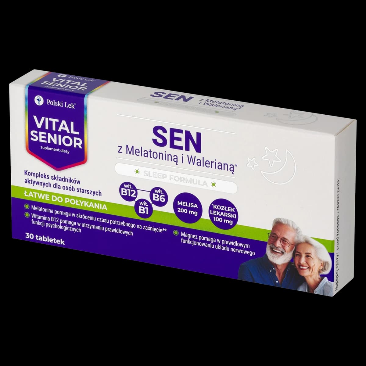 Vital Senior Tabletki sen 30 tabl.