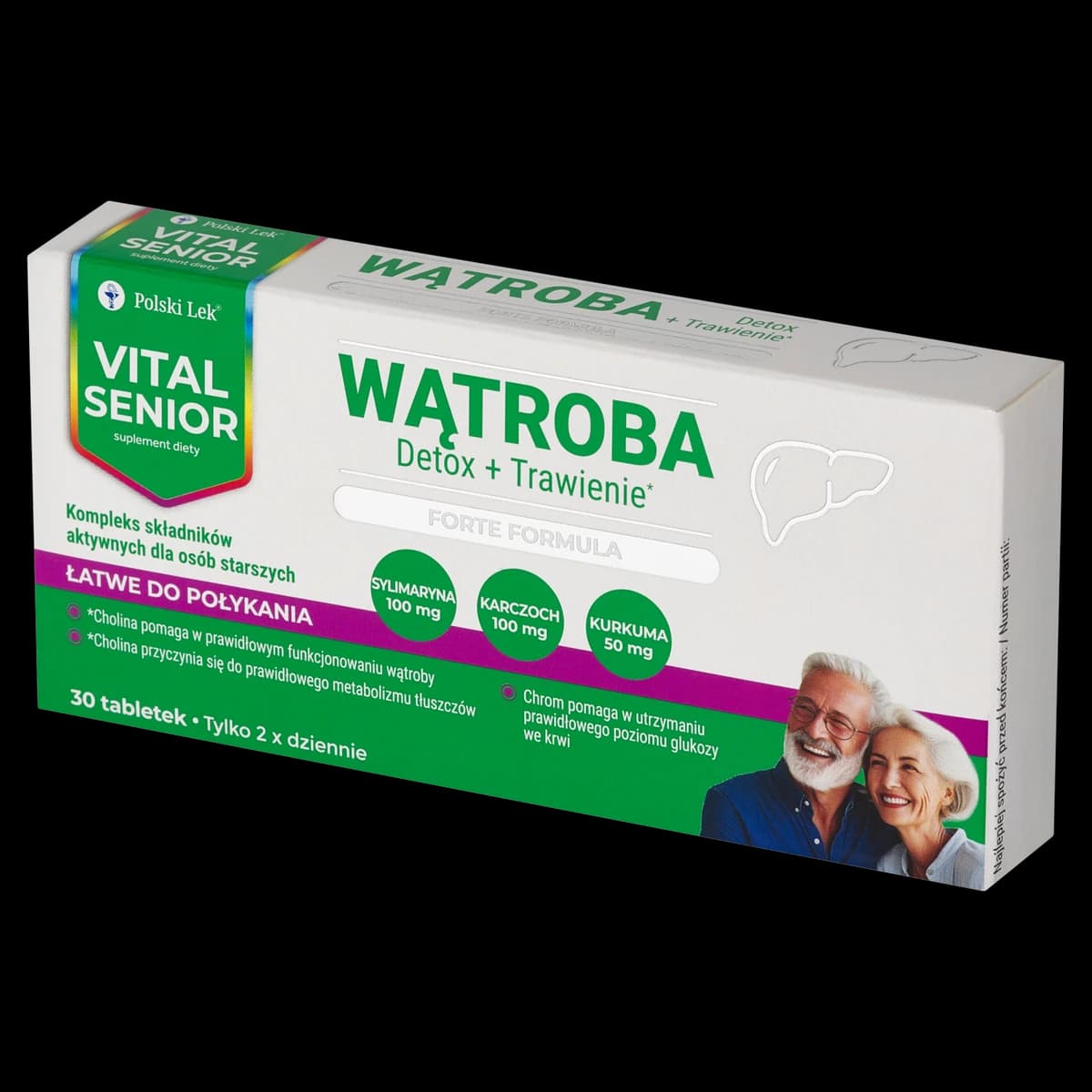 Vital Senior Tabletki wątroba 30 tabl.
