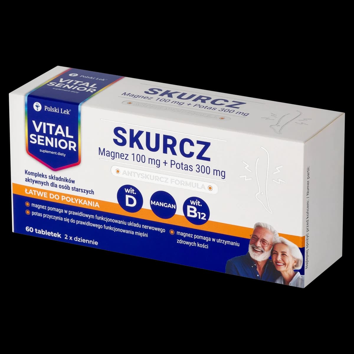 Vital Senior Tabletki skurcz 60 tabl.