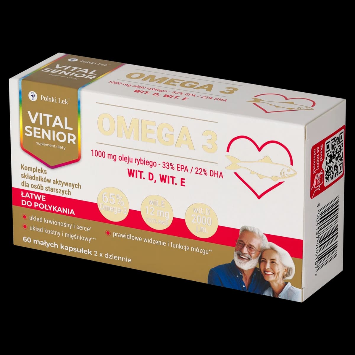 Vital Senior Omega 3 60 kaps.