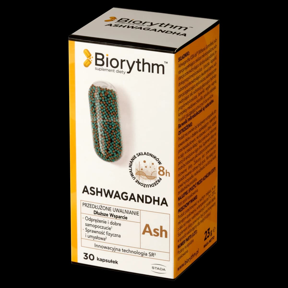 Biorythm ashwagandha 30 kapsułek