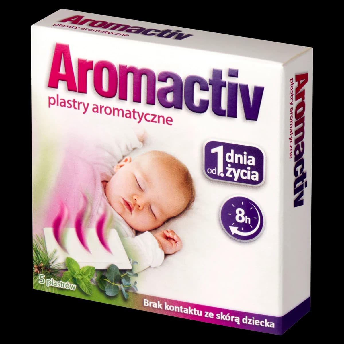 Aromactiv+ plastry aromatyczne 5 sztuk