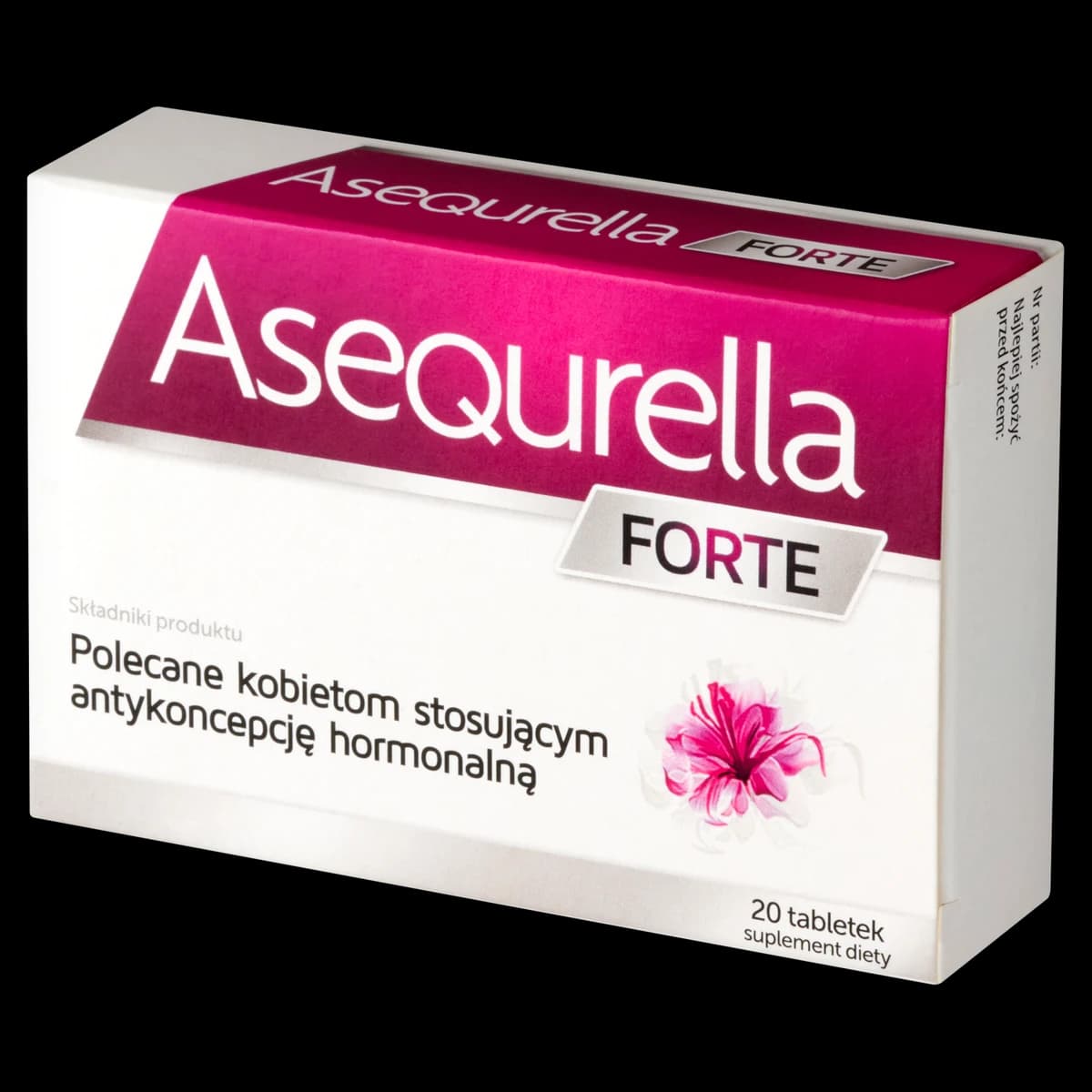 Asequrella Forte 20 tabletek