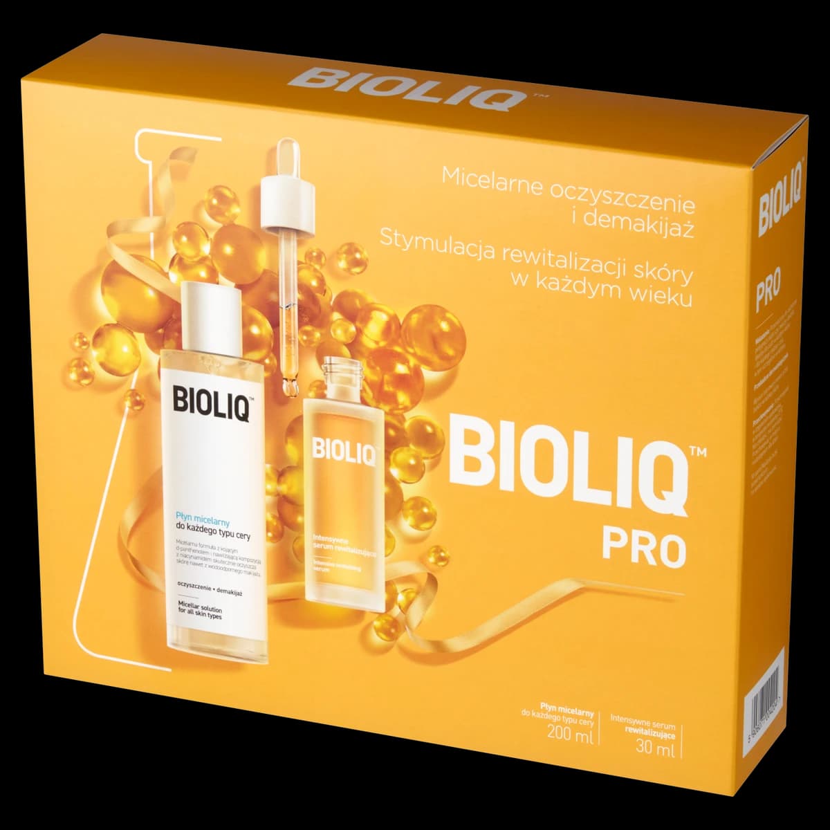 Bioliq Pro zestaw kosmetyków - płyn micelarny i serum
