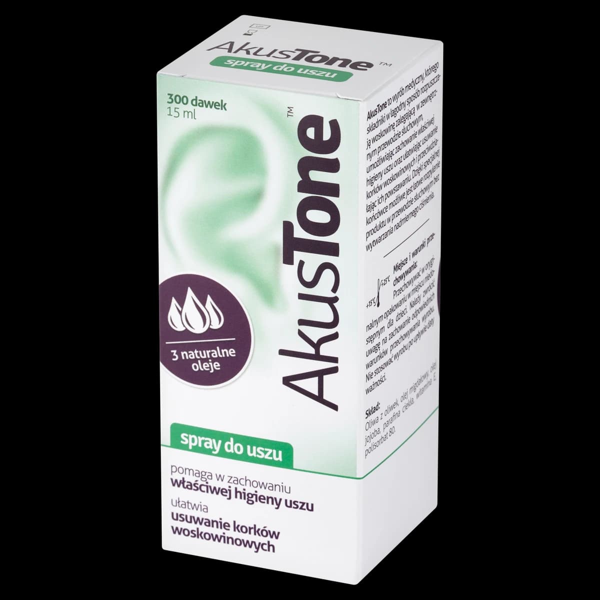AkusTone Spray do uszu 15 ml