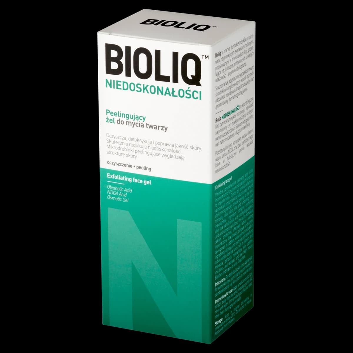 Bioliq Niedoskonałości peelingujący żel do mycia twarzy 125 ml