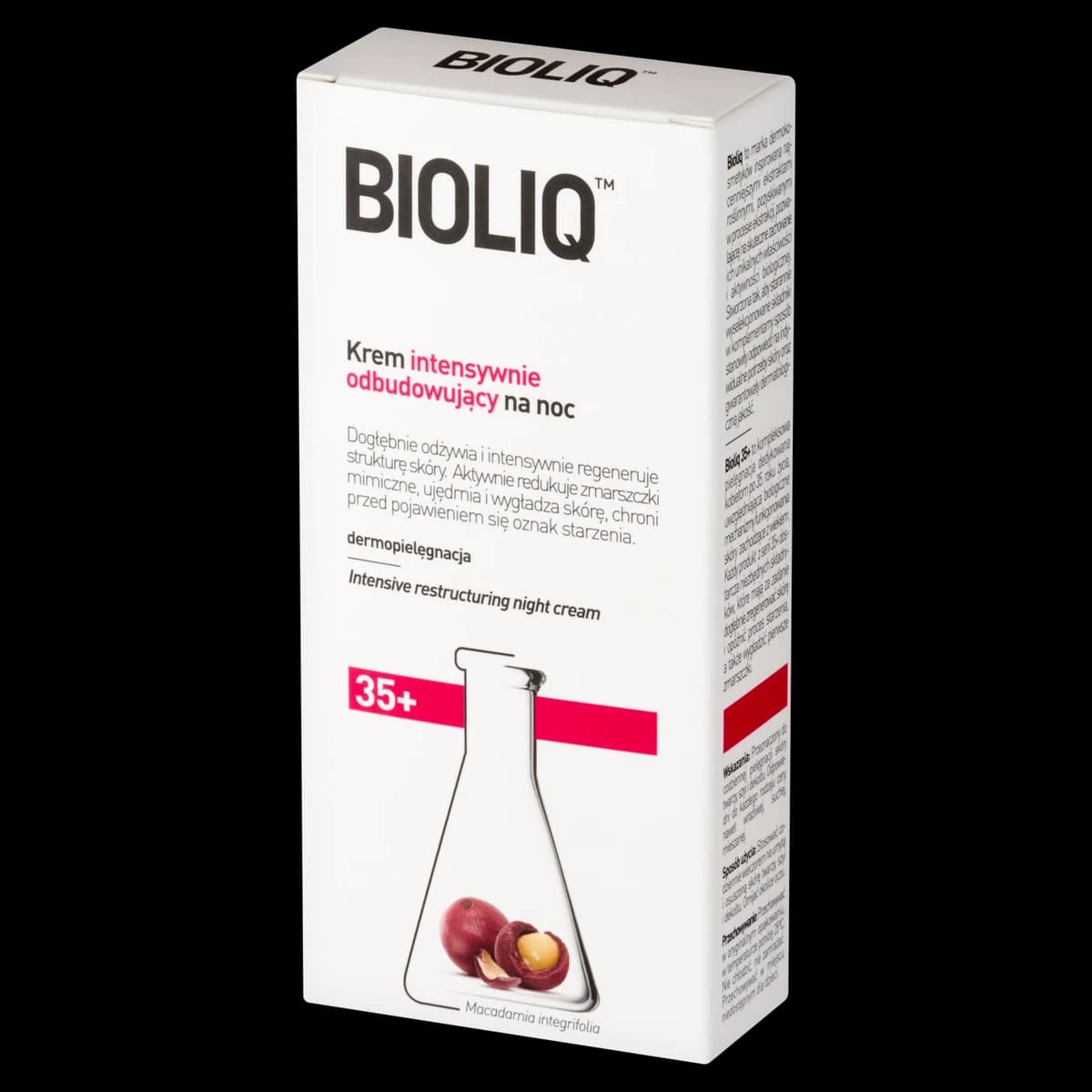 Bioliq 35+ krem intensywnie odbudowujący na noc 50 ml