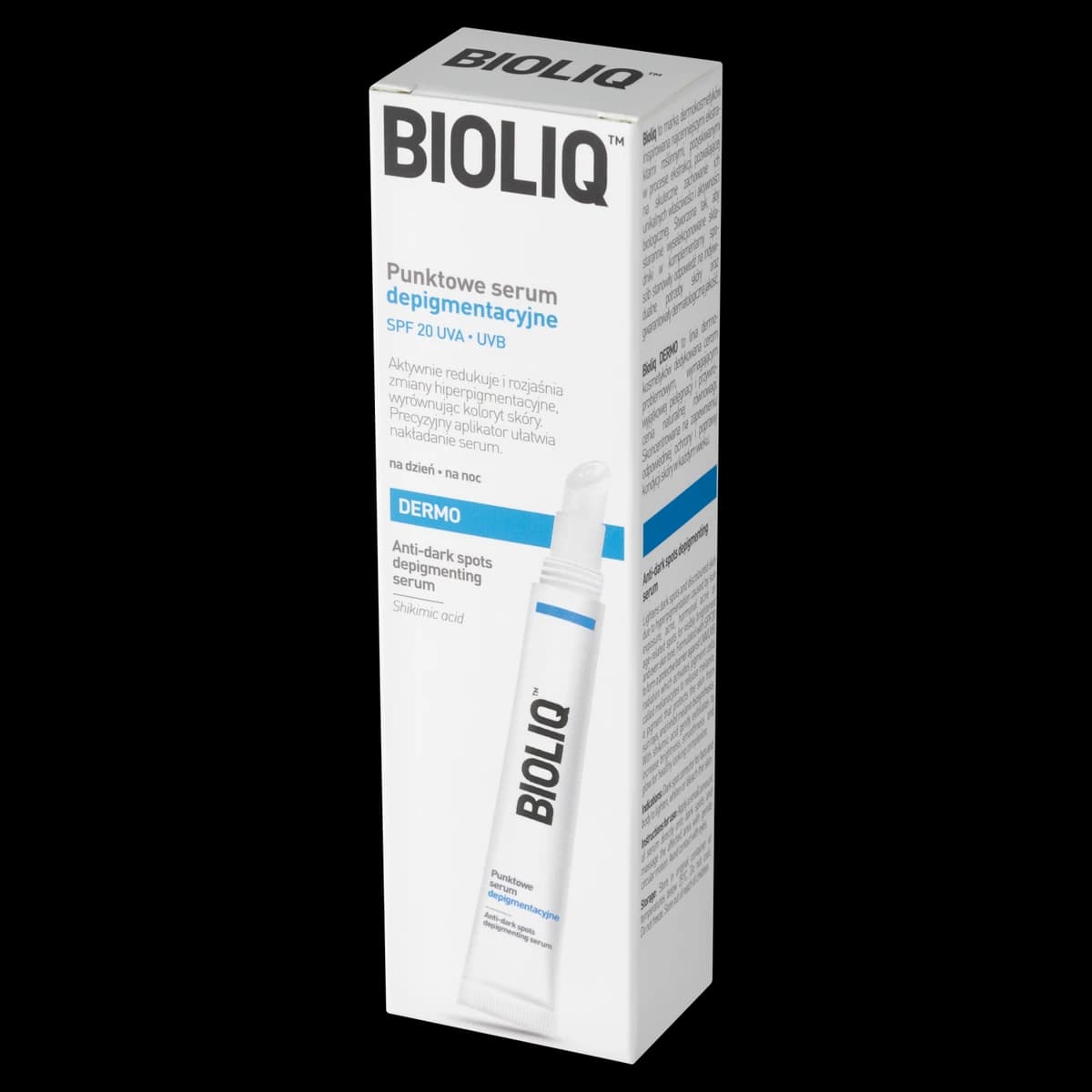 Bioliq Dermo punktowe serum depigmentacyjne na dzień i na noc 10 ml