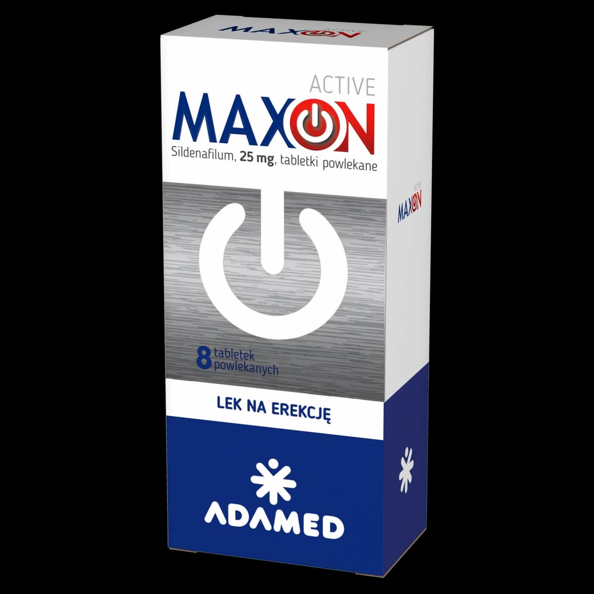 Maxon Active 25 mg 8 tabletek