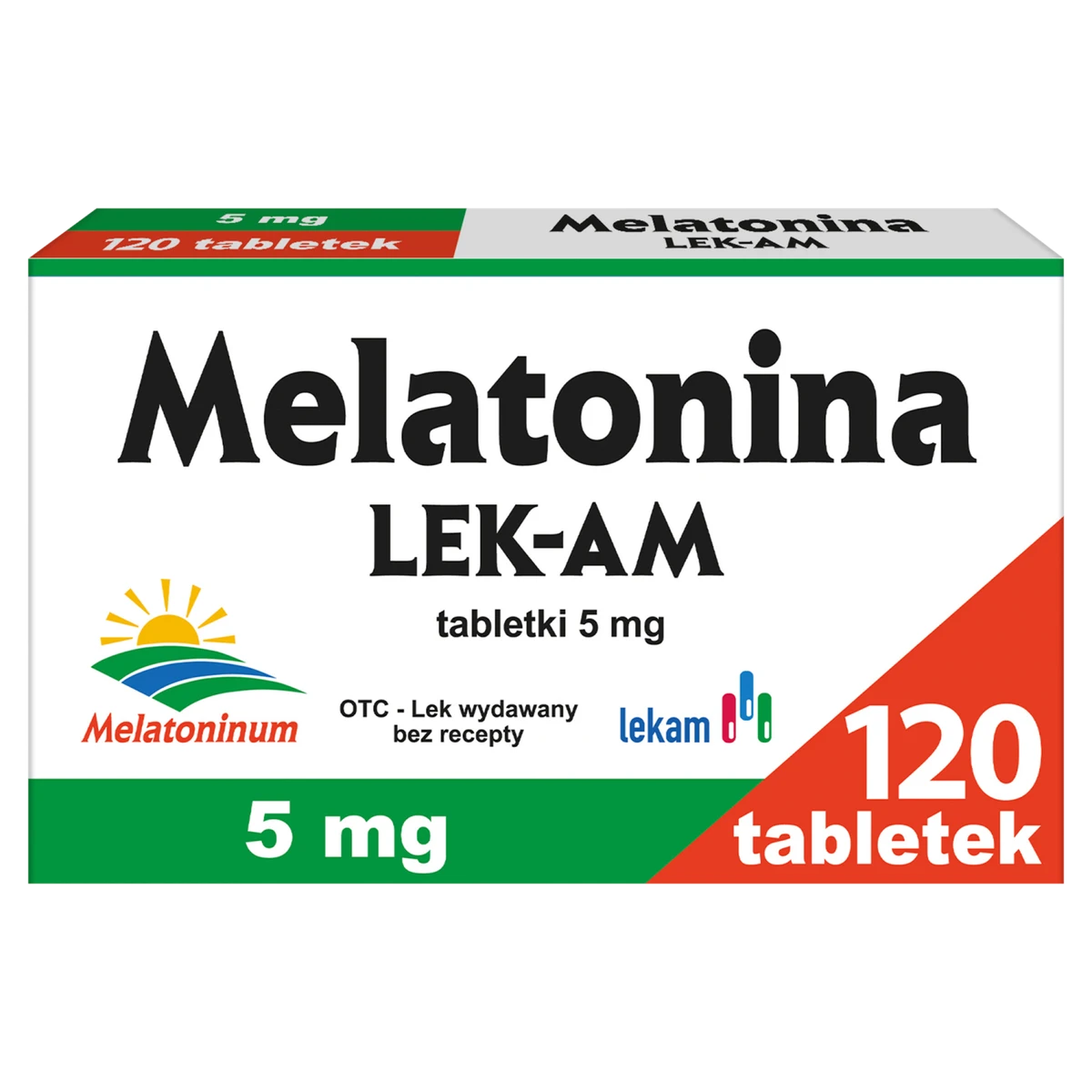 Melatonina Lek-Am 5 mg 120 tabletek