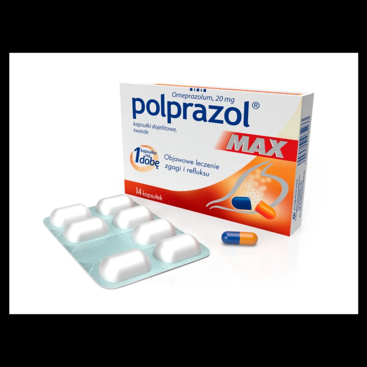 Polprazol Max 14 kapsułek