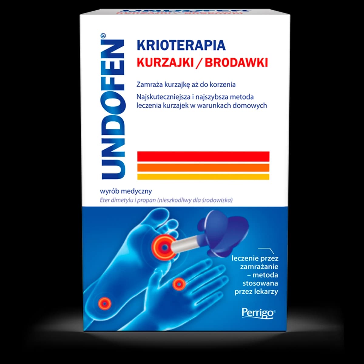 Undofen Krioterapia kurzajki brodawki 50 ml