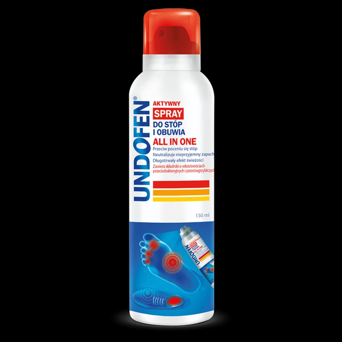 Undofen All in One Spray do stóp i obuwia 150 ml