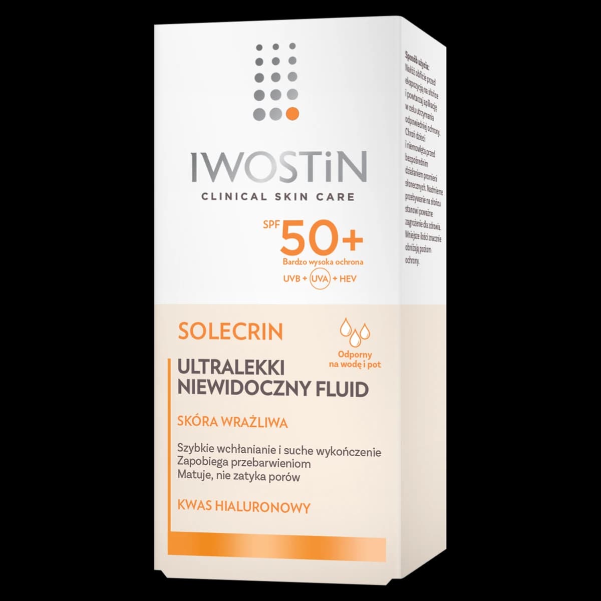 Iwostin Solecrin ultralekki niewidoczny fluid SPF 50+ 40 ml
