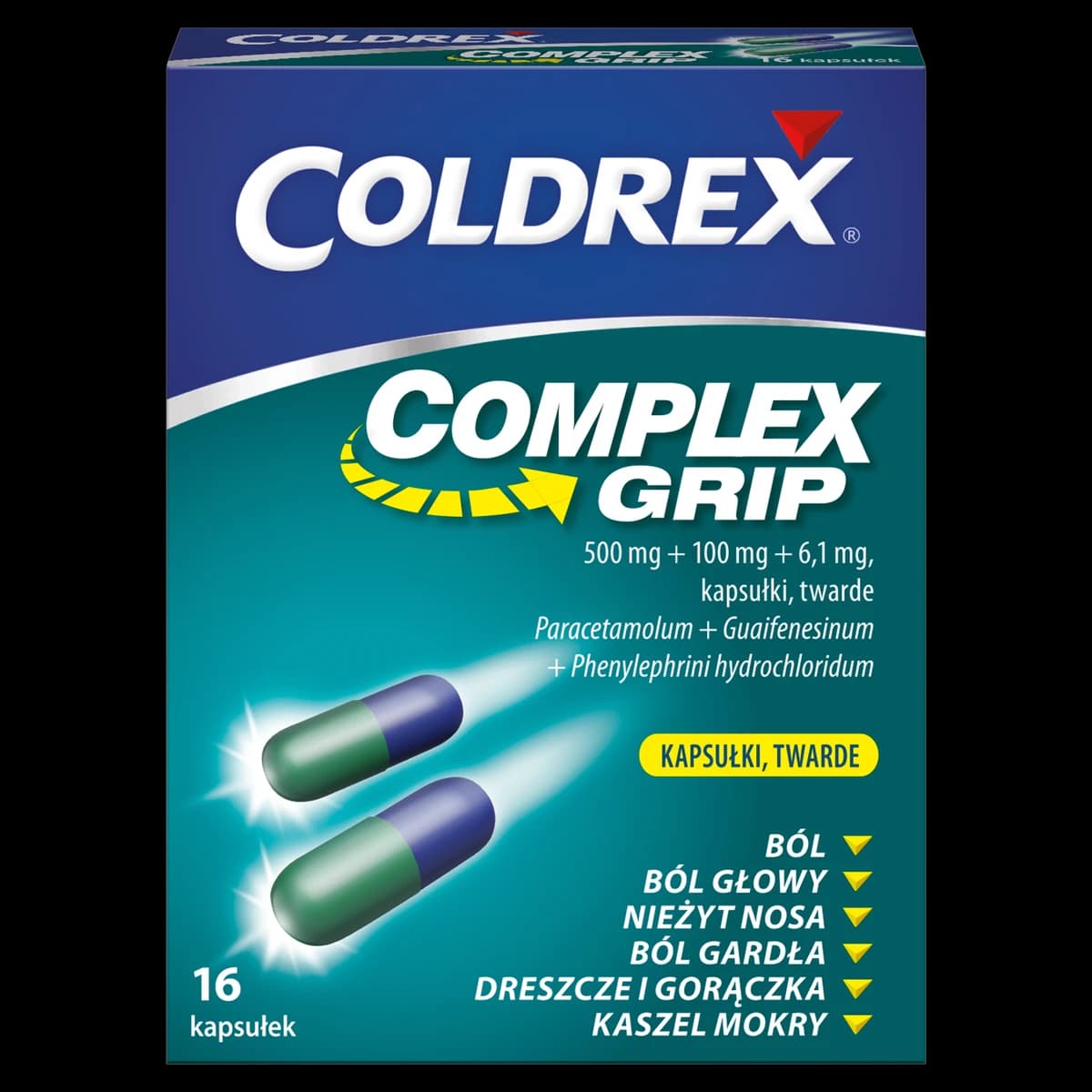 Coldrex Complex Grip 16 kapsułek