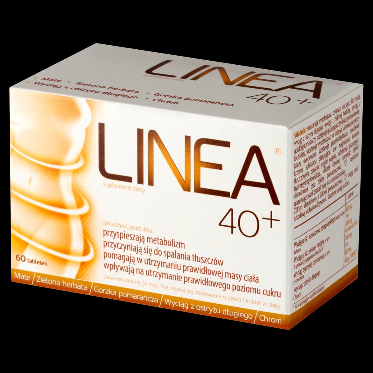 Linea 40+ kontrola masy ciała 60 tabletek