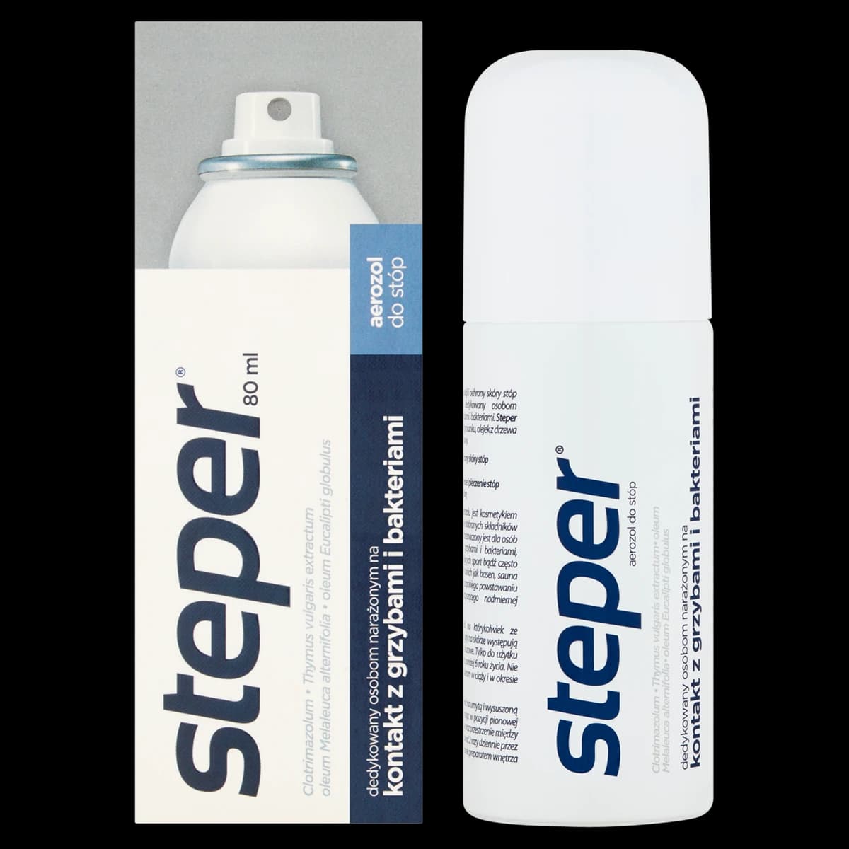 Steper aerozol do stóp 80 ml