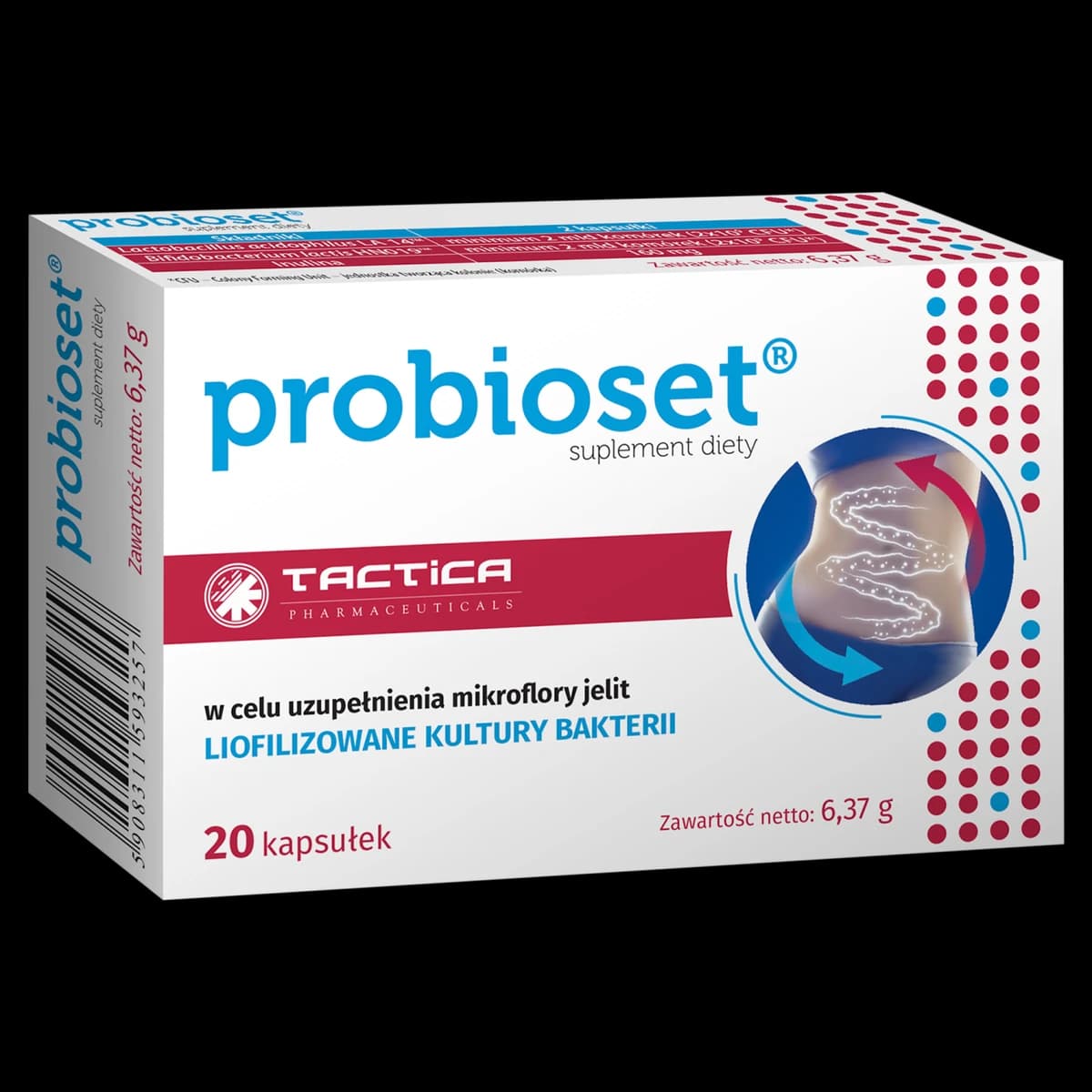 Probioset 20 kapsułek