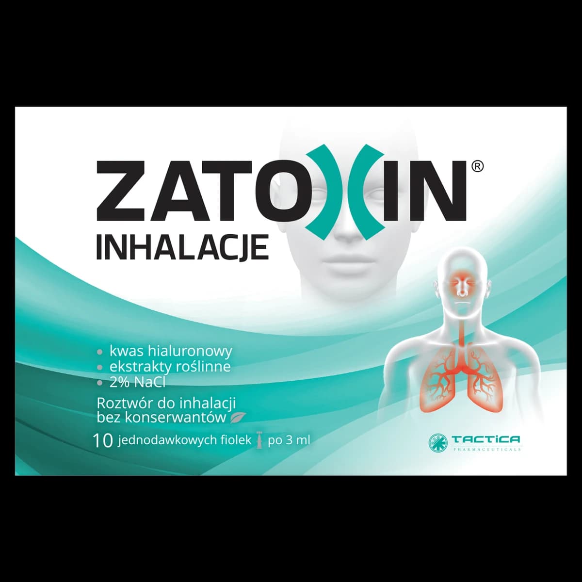 Zatoxin Inhalacje roztwór do inhalacji 10 sztuk