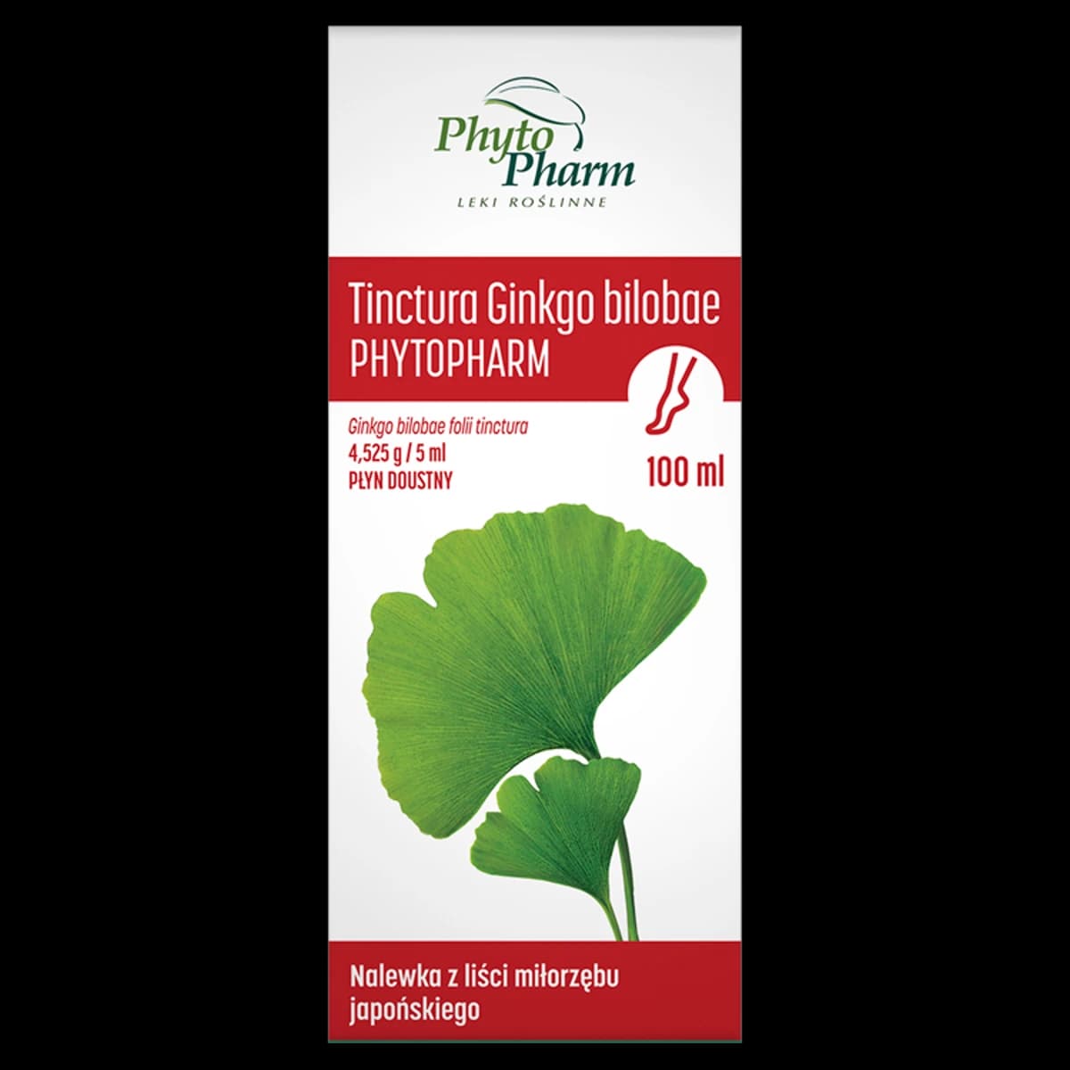 Tinctura Ginkgo bilobae Phytopharm 100 ml