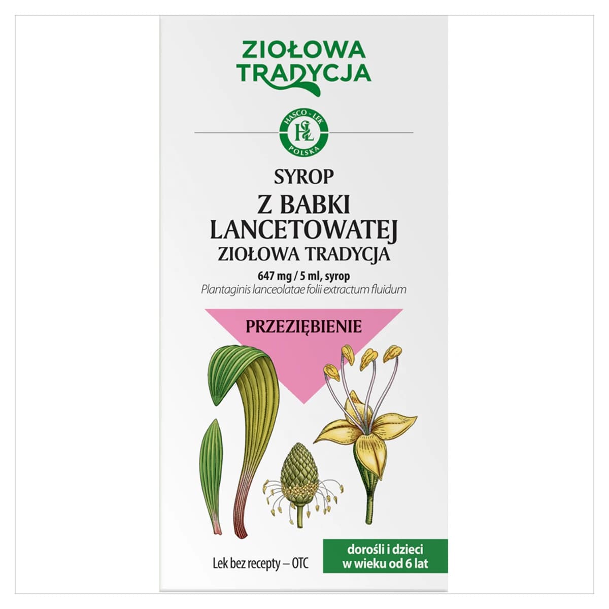 Syrop z babki lancetowatej Ziołowa Tradycja 125 g