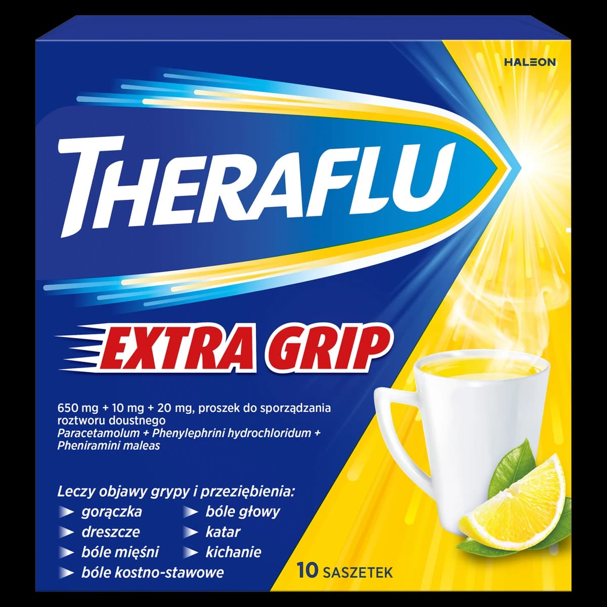 Theraflu ExtraGRIP 10 saszetek
