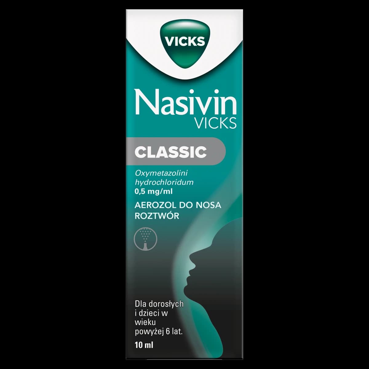 Nasivin 0,05% krople do nosa 10 ml