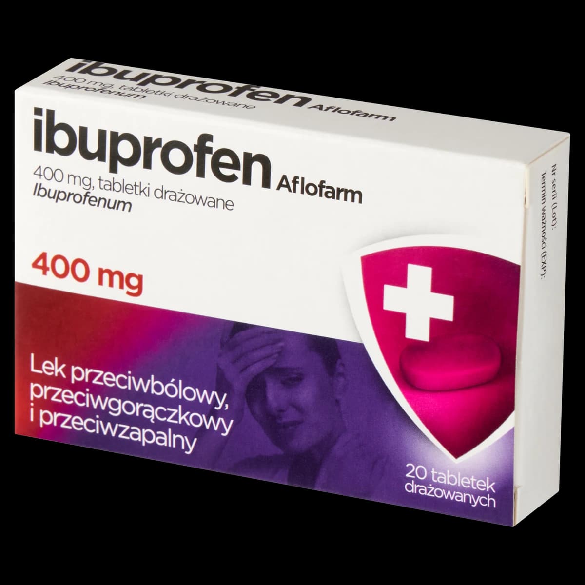 Ibuprofen Aflofarm 400 mg 20 tabletek